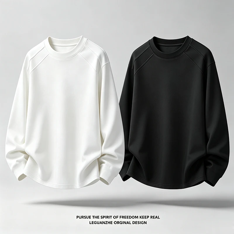 Men'S Fashion T Shirts - Maglietta da uomo con scollo rotondo,