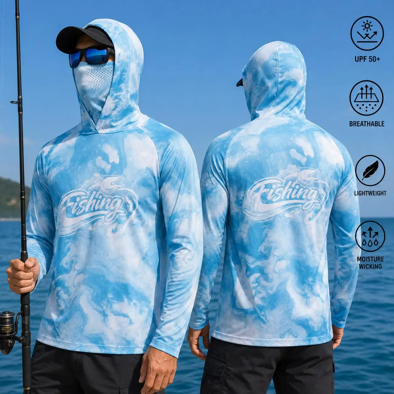 Maglia da pesca con cappuccio  - Mens Fashion Summer recensione e prezzo