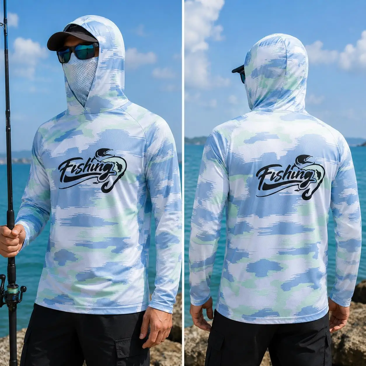 Maglia da pesca con cappuccio  - Mens Fashion Summer recensione e prezzo
