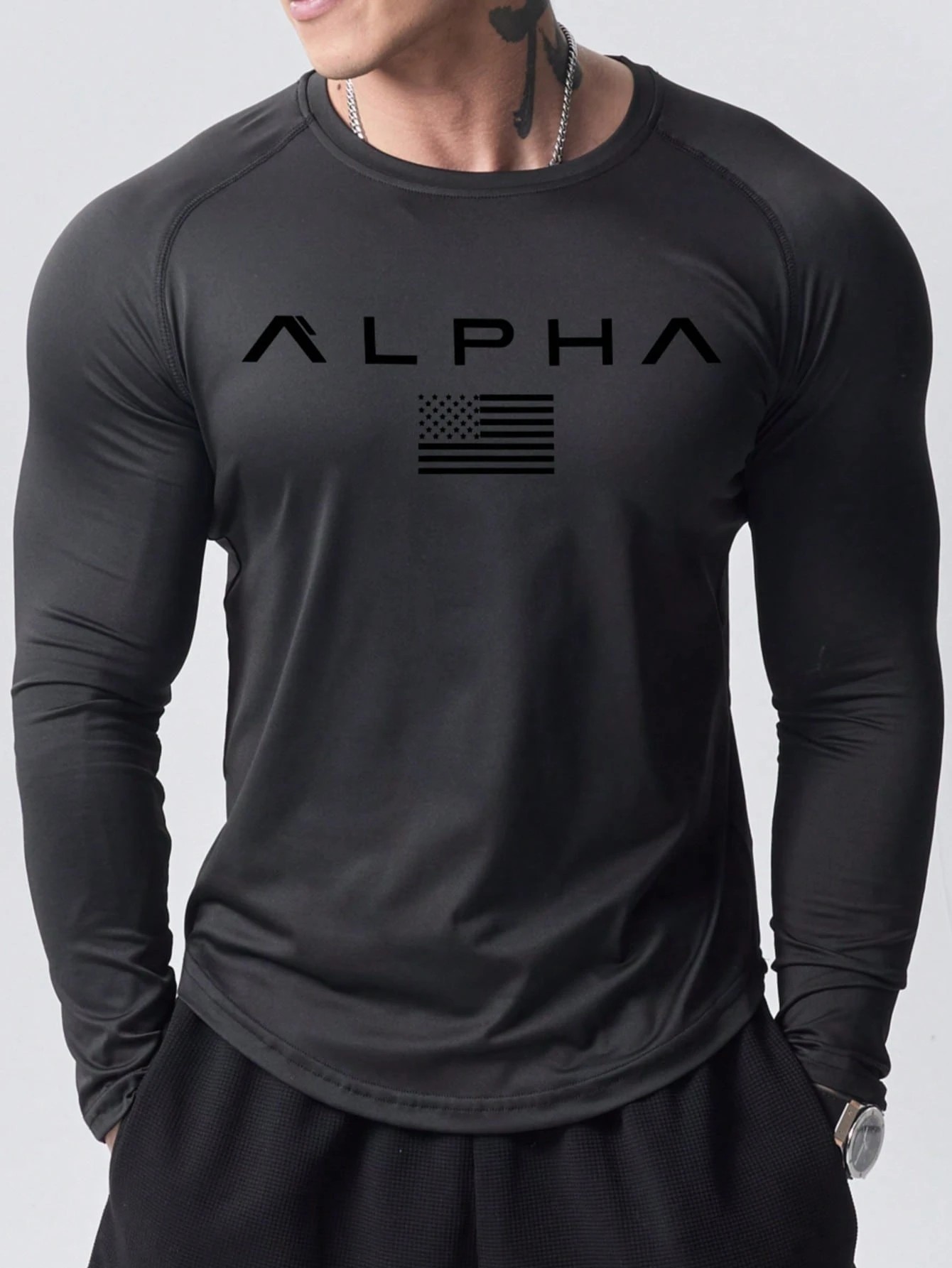 Nuova T-Shirt a Maniche Lunghe - Mens Fashion Clothes recensione e prezzo