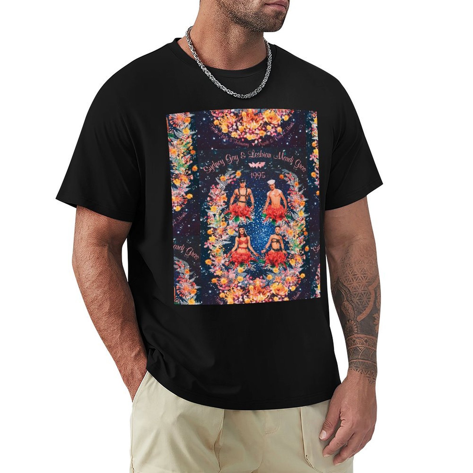 T-shirt con stampa artistica a - Men'S Fashion Sydney recensione e prezzo