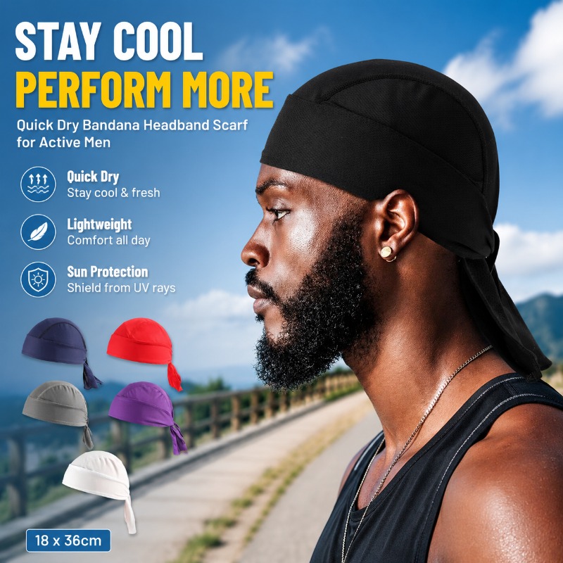 Bandana in Poliestere ad Asciu - Men'S Fashion With Hat recensione e prezzo