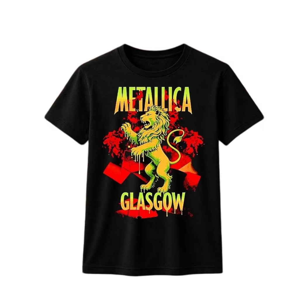 Metallica M72 World Tour Glasg - Poster Men Fashion recensione e prezzo